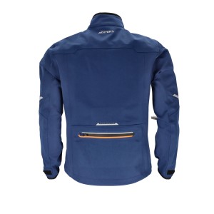 Chaqueta moto off road ACERBIS X-Duro W-Proof Blue-Orange - Ropamotorista.com - Distribuidor Oficial  en España y Portugal