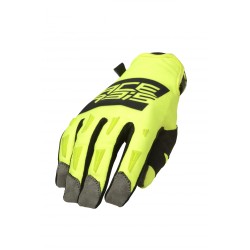 Guantes moto off road ACERBIS MX-WP Homologated Black-Yellow