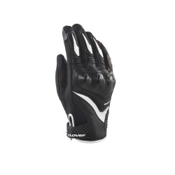 Guantes moto CLOVER Raptor 3 Negro-Blanco