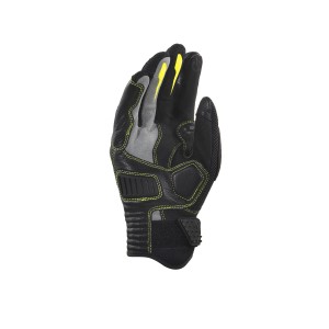 Guantes moto CLOVER Raptor 3 Negro-Amarillo - Ropamotorista.com - Distribuidor Oficial Clover en España y Portugal