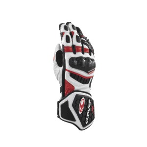 Guantes moto CLOVER RS9 White Red - Ropamotorista.com - Distribuidor Oficial Clover en España y Portugal