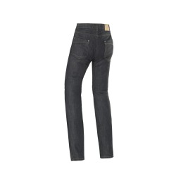 Pantalones jeans moto mujer CLOVER Sys 5 Coated Blue