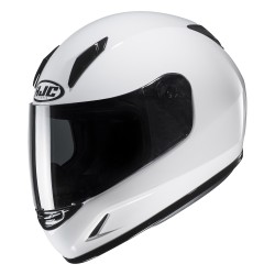 HJC CL-Y Solid White
