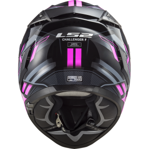 LS2 FF327 Challenger HPFC Spin Black Titanium Fluo Pink - Ropamotorista.com LS2 FF327 Challenger HPFC Spin Black Titanium Fluo Pink - Ropamotorista.com - Distribuidor Oficial LS2 en España y Portugal