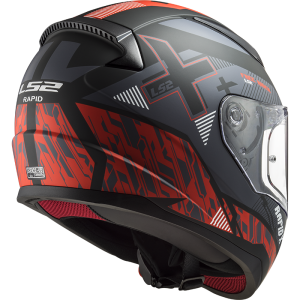LS2 FF353 Rapid Xtreet Matt Black Red - Ropamotorista.com LS2 FF353 Rapid Xtreet Matt Black Red - Ropamotorista.com - Distribuidor Oficial LS2 en España y Portugal