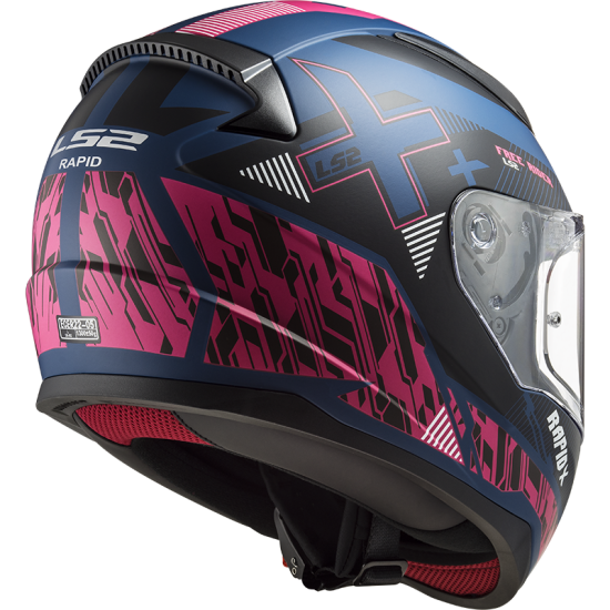 LS2 FF353 Rapid Xtreet Matt Blue Purple - Ropamotorista.com LS2 FF353 Rapid Xtreet Matt Blue Purple - Ropamotorista.com - Distribuidor Oficial LS2 en España y Portugal