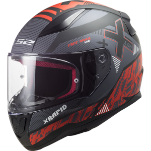 LS2 FF353 Rapid Xtreet Matt Black Red - Ropamotorista.com LS2 FF353 Rapid Xtreet Matt Black Red - Ropamotorista.com - Distribuidor Oficial LS2 en España y Portugal