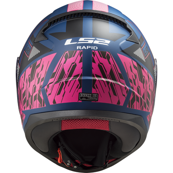 LS2 FF353 Rapid Xtreet Matt Blue Purple - Ropamotorista.com LS2 FF353 Rapid Xtreet Matt Blue Purple - Ropamotorista.com - Distribuidor Oficial LS2 en España y Portugal