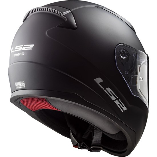 LS2 FF353 Rapid Solid Matt Black - Ropamotorista.com LS2 FF353 Rapid Solid Matt Black - Ropamotorista.com - Distribuidor Oficial LS2 en España y Portugal