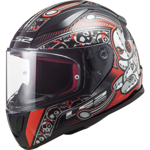 LS2 FF353 Rapid MINI Voodoo Black Red - Ropamotorista.com LS2 FF353 Rapid MINI Voodoo Black Red - Ropamotorista.com - Distribuidor Oficial LS2 en España y Portugal
