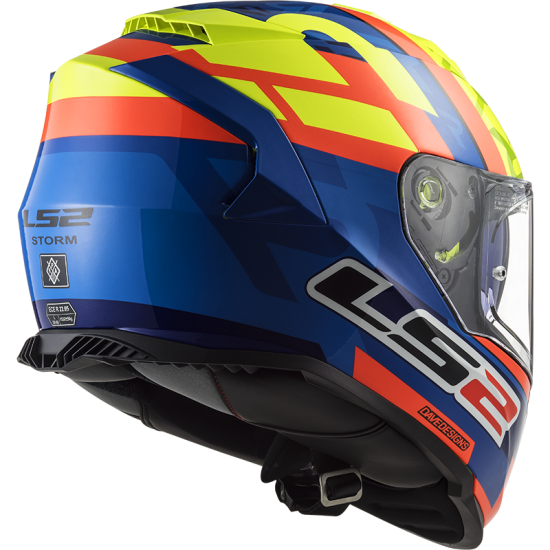 LS2 FF800 STORM Salvador Replica Blue HV Yellow - Ropamotorista.com LS2 FF800 STORM Salvador Replica Blue HV Yellow - Ropamotorista.com - Distribuidor Oficial LS2 en España y Portugal