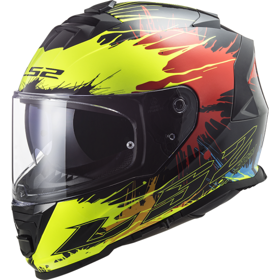 LS2 FF800 STORM Drop Black Yellow Red - Ropamotorista.com LS2 FF800 STORM Drop Black Yellow Red - Ropamotorista.com - Distribuidor Oficial LS2 en España y Portugal