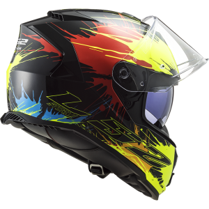 LS2 FF800 STORM Drop Black Yellow Red - Ropamotorista.com LS2 FF800 STORM Drop Black Yellow Red - Ropamotorista.com - Distribuidor Oficial LS2 en España y Portugal