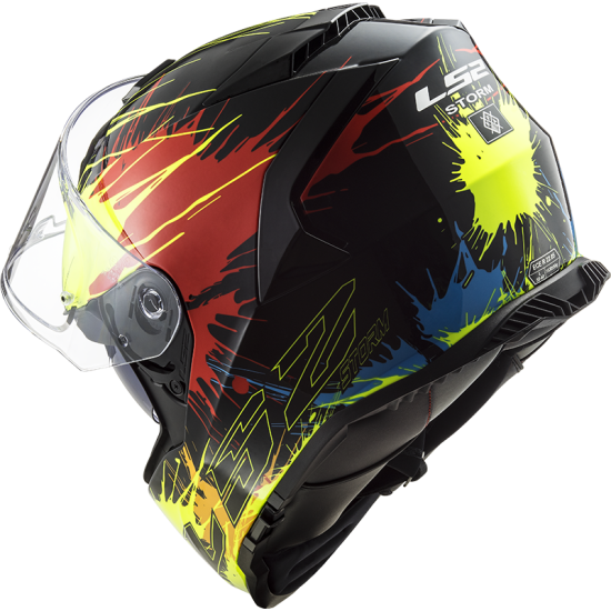 LS2 FF800 STORM Drop Black Yellow Red - Ropamotorista.com LS2 FF800 STORM Drop Black Yellow Red - Ropamotorista.com - Distribuidor Oficial LS2 en España y Portugal