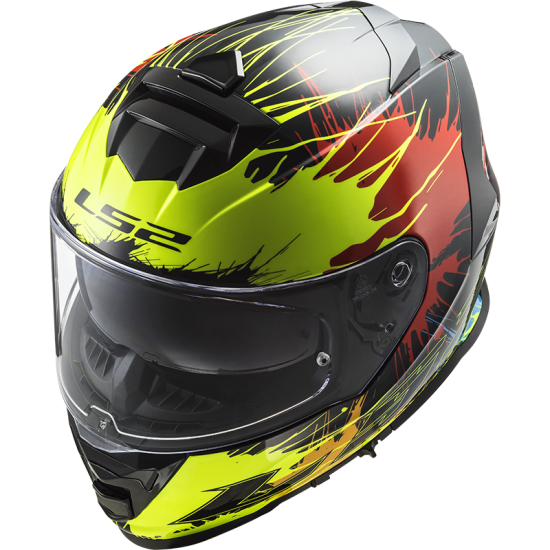 LS2 FF800 STORM Drop Black Yellow Red - Ropamotorista.com LS2 FF800 STORM Drop Black Yellow Red - Ropamotorista.com - Distribuidor Oficial LS2 en España y Portugal