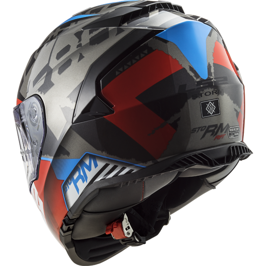 LS2 FF800 STORM Sprinter Black Red Titanium - Ropamotorista.com LS2 FF800 STORM Sprinter Black Red Titanium - Ropamotorista.com - Distribuidor Oficial LS2 en España y Portugal