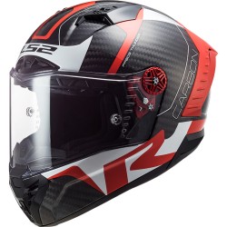 LS2 FF805 THUNDER Racing 1 Red White