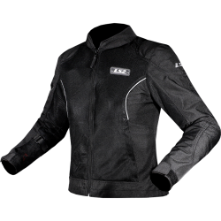 Chaqueta moto LS2 Airy Black Mujer