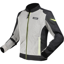 Chaqueta moto LS2 Airy Black Grey Yellow