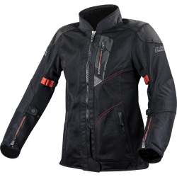 Chaqueta moto verano LS2 Alba Negro - Mujer