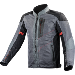 Chaqueta moto verano LS2 Alba Gris Negro