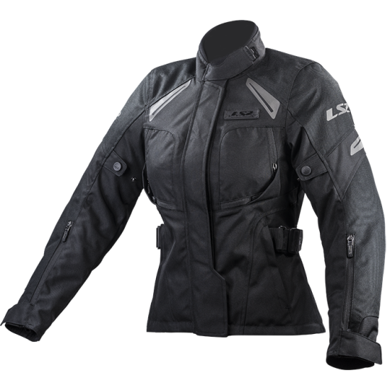 Chaqueta moto LS2 Phase Negro - Mujer - Ropamotorista.com - Distribuidor Oficial LS2 en España y Portugal