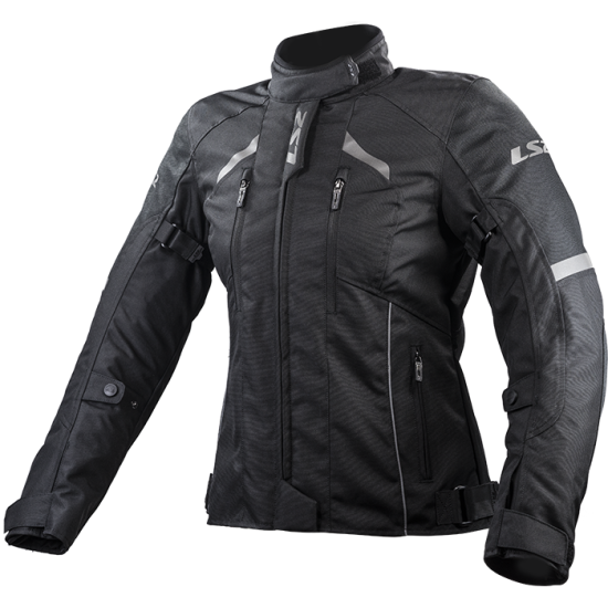 Chaqueta moto LS2 Serra EVO Negro - Mujer - Ropamotorista.com - Distribuidor Oficial LS2 en España y Portugal