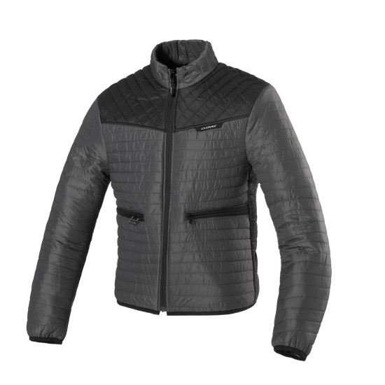 Chaqueta interior CLOVER Paris 2 - Negro-Gris - Ropamotorista.com - Distribuidor Oficial Clover en España y Portugal