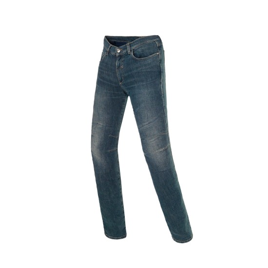 Pantalones CLOVER Jeans-Sys Light - Blue Stoned Washed - Ropamotorista.com - Distribuidor Oficial Clover en España y Portugal