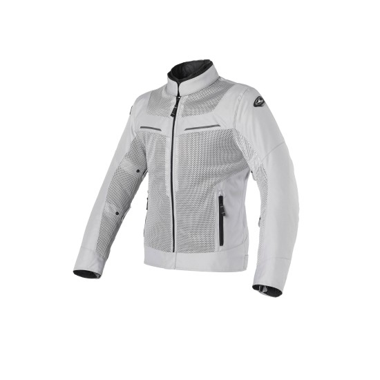 Chaqueta moto verano CLOVER Airtek Gris - Ropamotorista.com - Distribuidor Oficial Clover en España y Portugal