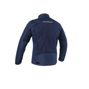 Chaqueta moto verano CLOVER Airtek Blue Navy - Ropamotorista.com - Distribuidor Oficial Clover en España y Portugal