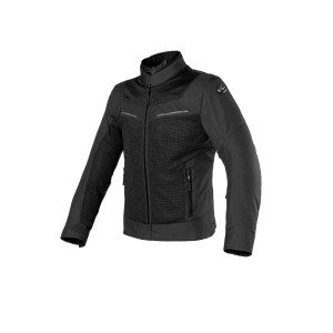 Chaqueta moto verano CLOVER Airtek Negro - Mujer - Ropamotorista.com - Distribuidor Oficial Clover en España y Portugal