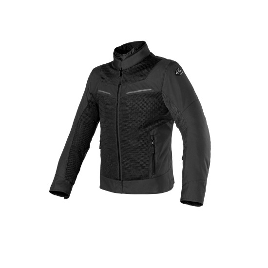 Chaqueta moto verano CLOVER Airtek Negro - Ropamotorista.com - Distribuidor Oficial Clover en España y Portugal