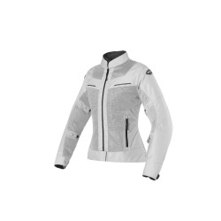 Chaqueta moto verano CLOVER Airtek Gris - Mujer