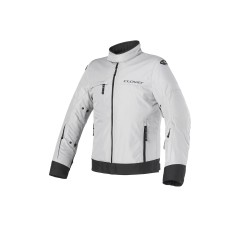 Chaqueta moto CLOVER Looping Gris-Negro