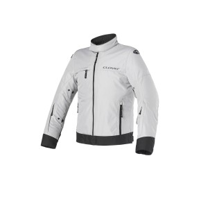 Chaqueta moto CLOVER Looping Gris-Negro - Ropamotorista.com - Distribuidor Oficial Clover en España y Portugal