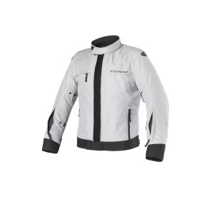 Chaqueta moto CLOVER Looping Gris-Negro - Ropamotorista.com - Distribuidor Oficial Clover en España y Portugal