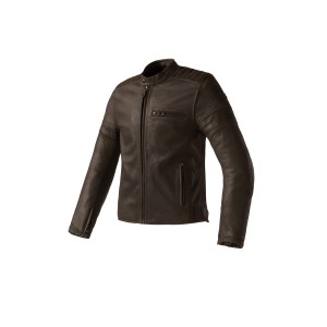 Chaqueta piel CLOVER Bullet Pro 2 - Marrón - Ropamotorista.com - Distribuidor Oficial Clover en España y Portugal