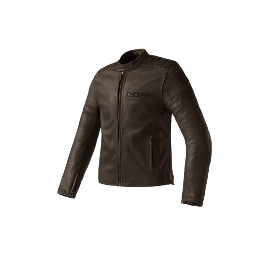 Chaqueta piel CLOVER Bullet Pro 2 - Marrón - Ropamotorista.com - Distribuidor Oficial Clover en España y Portugal