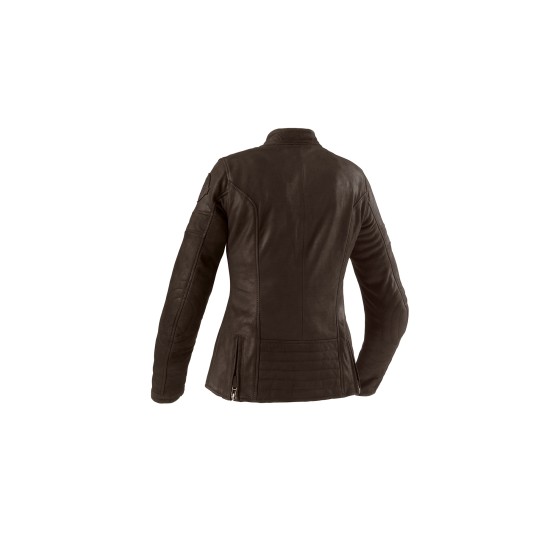 Chaqueta piel CLOVER Bullet Pro 2 - Marrón - Mujer - Ropamotorista.com - Distribuidor Oficial Clover en España y Portugal