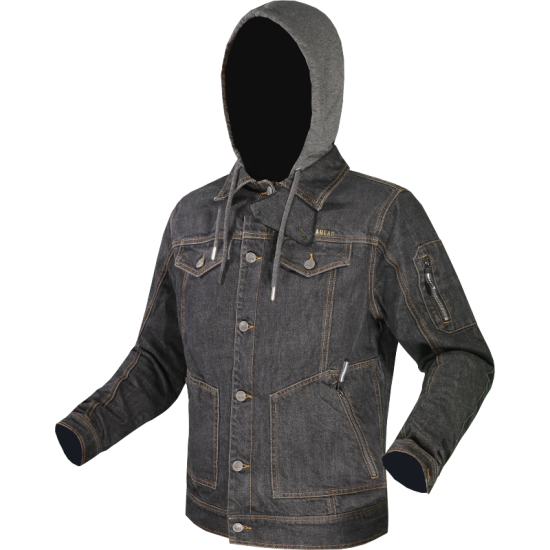 Chaqueta vaquera LS2 OAKY negra - Ropamotorista.com - Distribuidor Oficial LS2 en España y Portugal