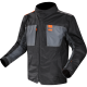 Chaqueta LS2 Titanium Blue HV Orange