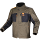 Chaqueta LS2 Titanium Green Blue HV Orange