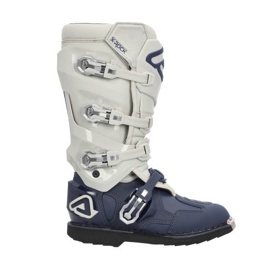 Botas ACERBIS X-ROCK MM2 Beig Blue - Ropamotorista.com - Distribuidor Oficial Acerbis en España y Portugal