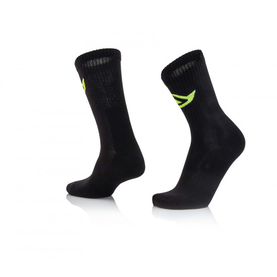 Calcetines moto ACERBIS Cotton Black - Ropamotorista.com - Distribuidor Oficial Acerbis en España y Portugal