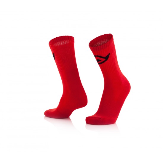 Calcetines moto ACERBIS Cotton Red - Ropamotorista.com - Distribuidor Oficial Acerbis en España y Portugal