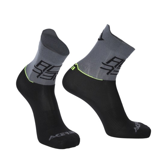 Calcetines ACERBIS MTB Light Grey-Yellow - Ropamotorista.com - Distribuidor Oficial Acerbis en España y Portugal