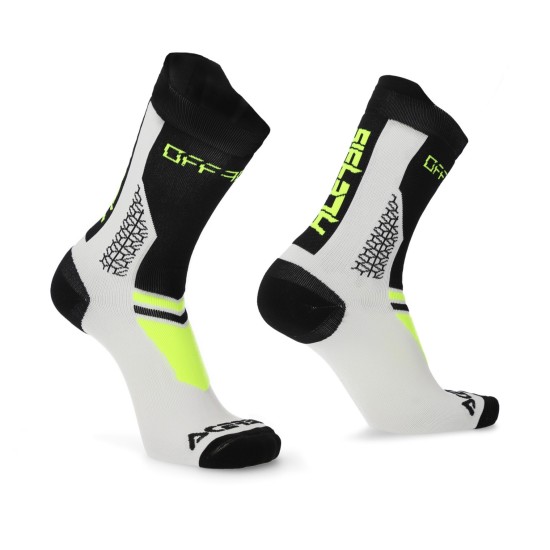 Calcetines ACERBIS MTB TRACK Black-Yellow - Ropamotorista.com - Distribuidor Oficial Acerbis en España y Portugal