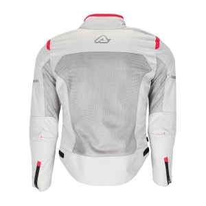 Chaqueta moto verano mujer ACERBIS Ramsey My Vented CE - Gris-Rosa - Ropamotorista.com - Distribuidor Oficial Acerbis en España y Portugal