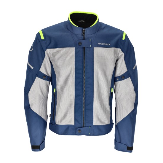 Chaqueta primavera/verano ACERBIS Ramsey My Vented CE Blue Yellow - Ropamotorista.com - Distribuidor Oficial Acerbis en España y Portugal